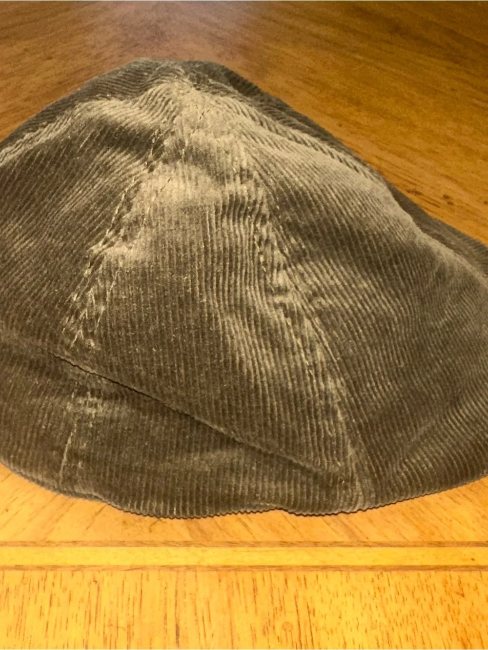 Stetson Corduroy Hat Size Medium Driving Newsboy Cabbie Brown Flat Cap